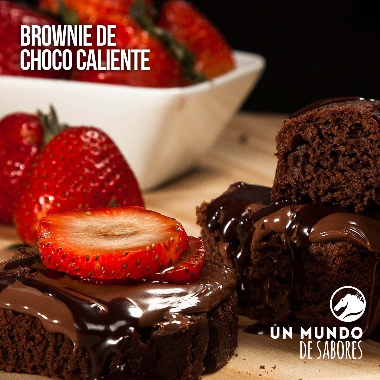 brownie de chocolates clavileño