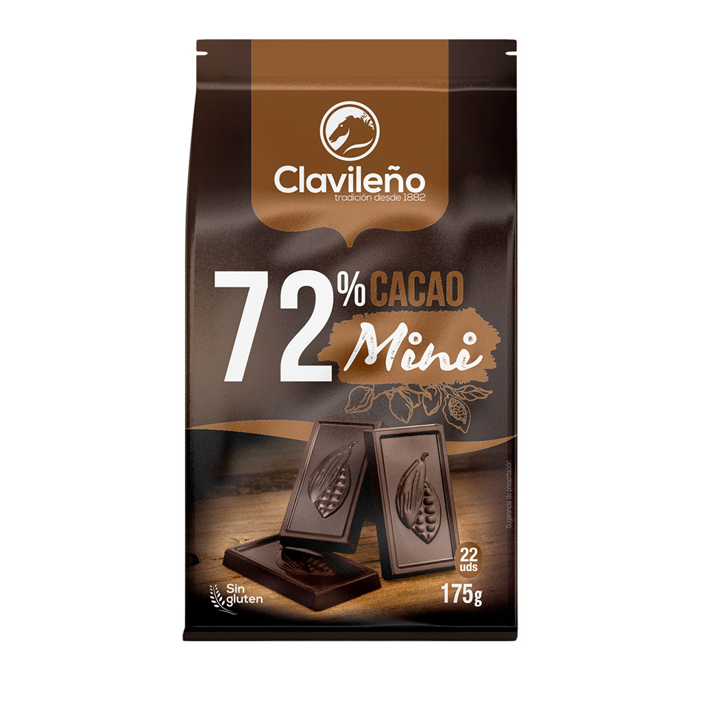 Ref. 173 - Chocolate negro 72% mini